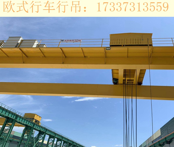 关于欧式起重机的主梁结构特点