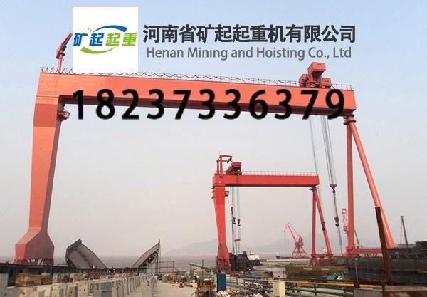 福建南平200吨造船门吊电气控制与PLC功能